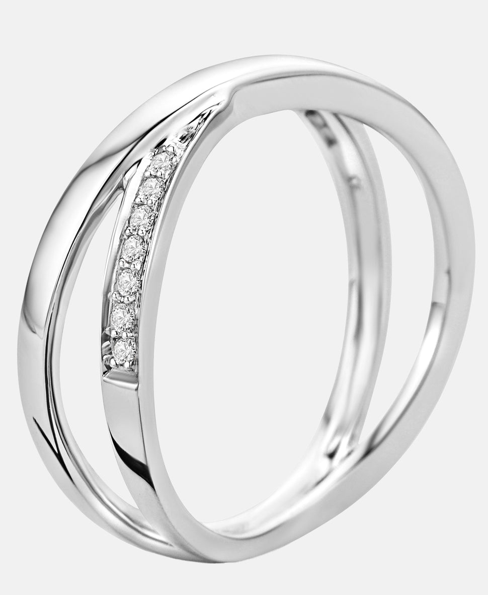 Ring aus 375 Weißgold