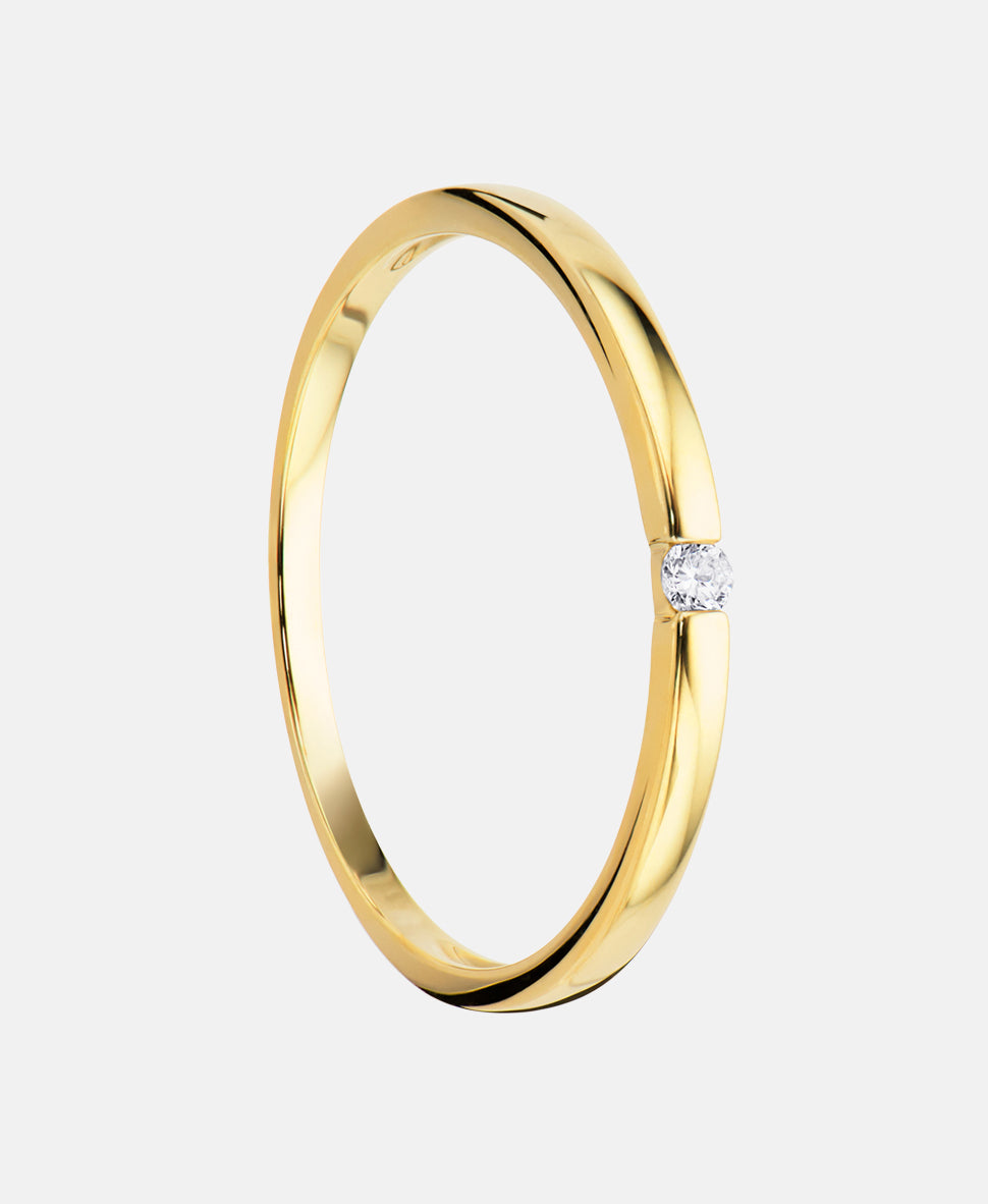 DIAMANT LETERNEL Ring Gold