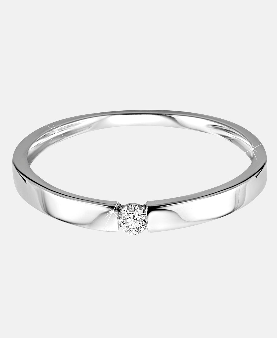 DIAMANT LETERNEL Ring Silver