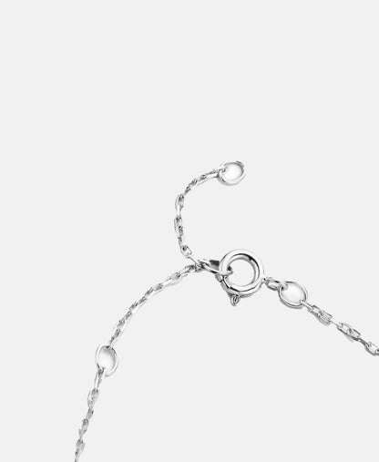 Armband aus 375 Weißgold mit Diamant