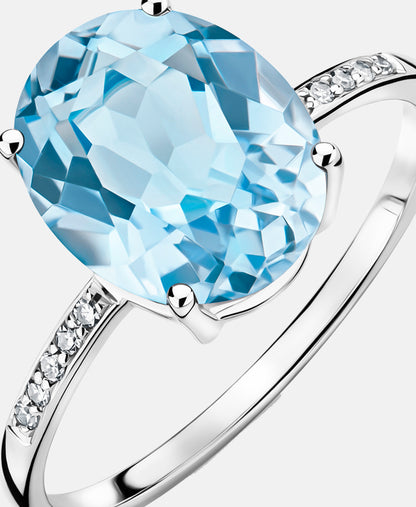 DIAMANT LETERNEL Ring Silver