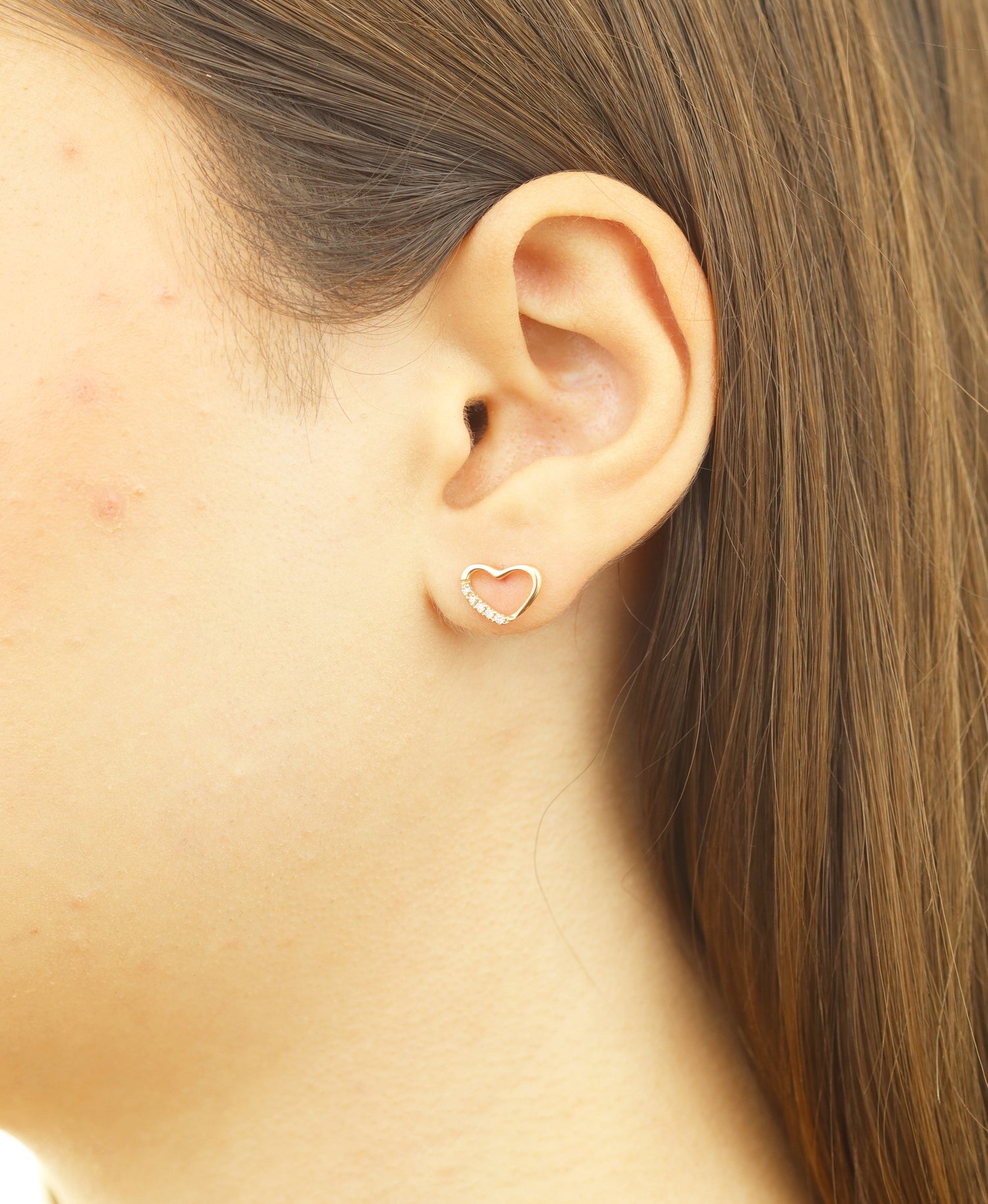 DIAMANT LETERNEL Earrings Gold