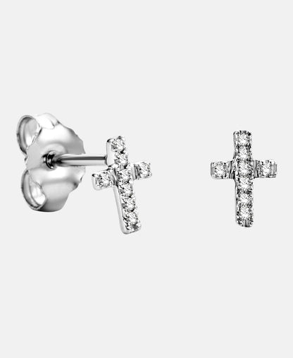 DIAMANT LETERNEL Earrings Silver