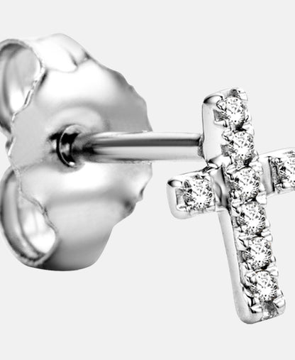 DIAMANT LETERNEL Earrings Silver