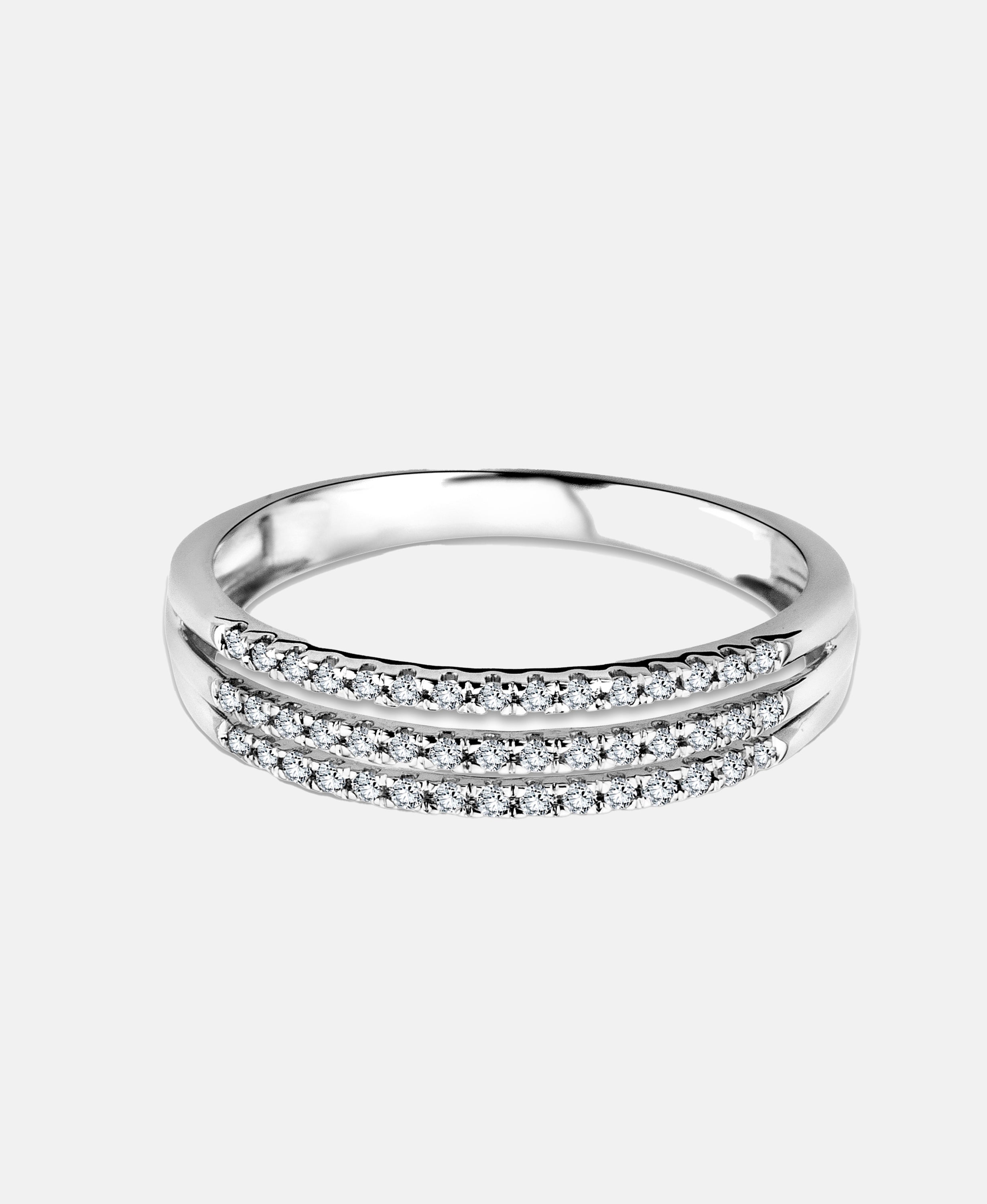 Ring aus 375 Weißgold