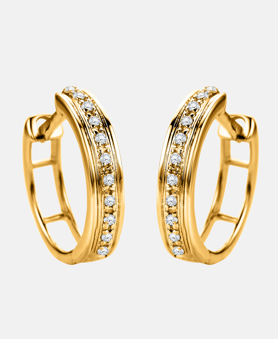 DIAMANT LETERNEL Earrings Gold