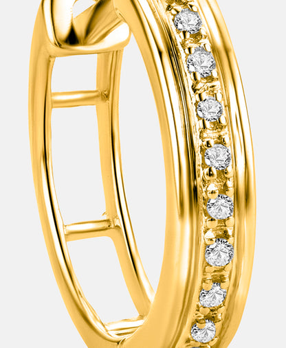 DIAMANT LETERNEL Earrings Gold