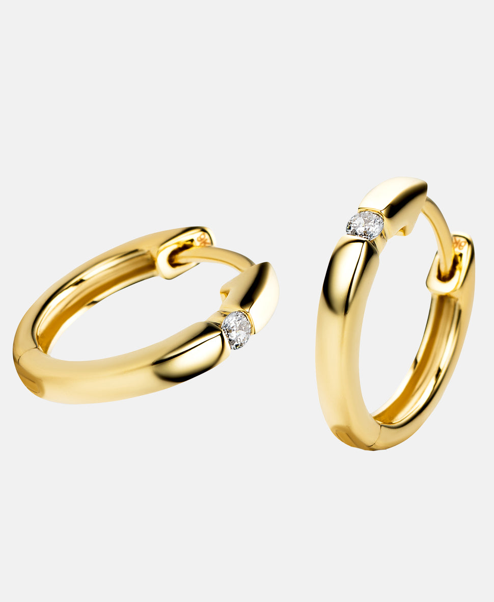 DIAMANT LETERNEL Earrings Gold