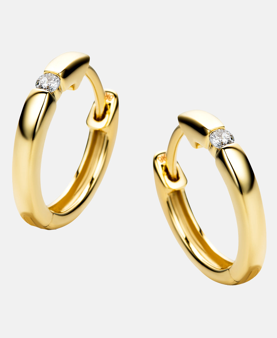 DIAMANT LETERNEL Earrings Gold