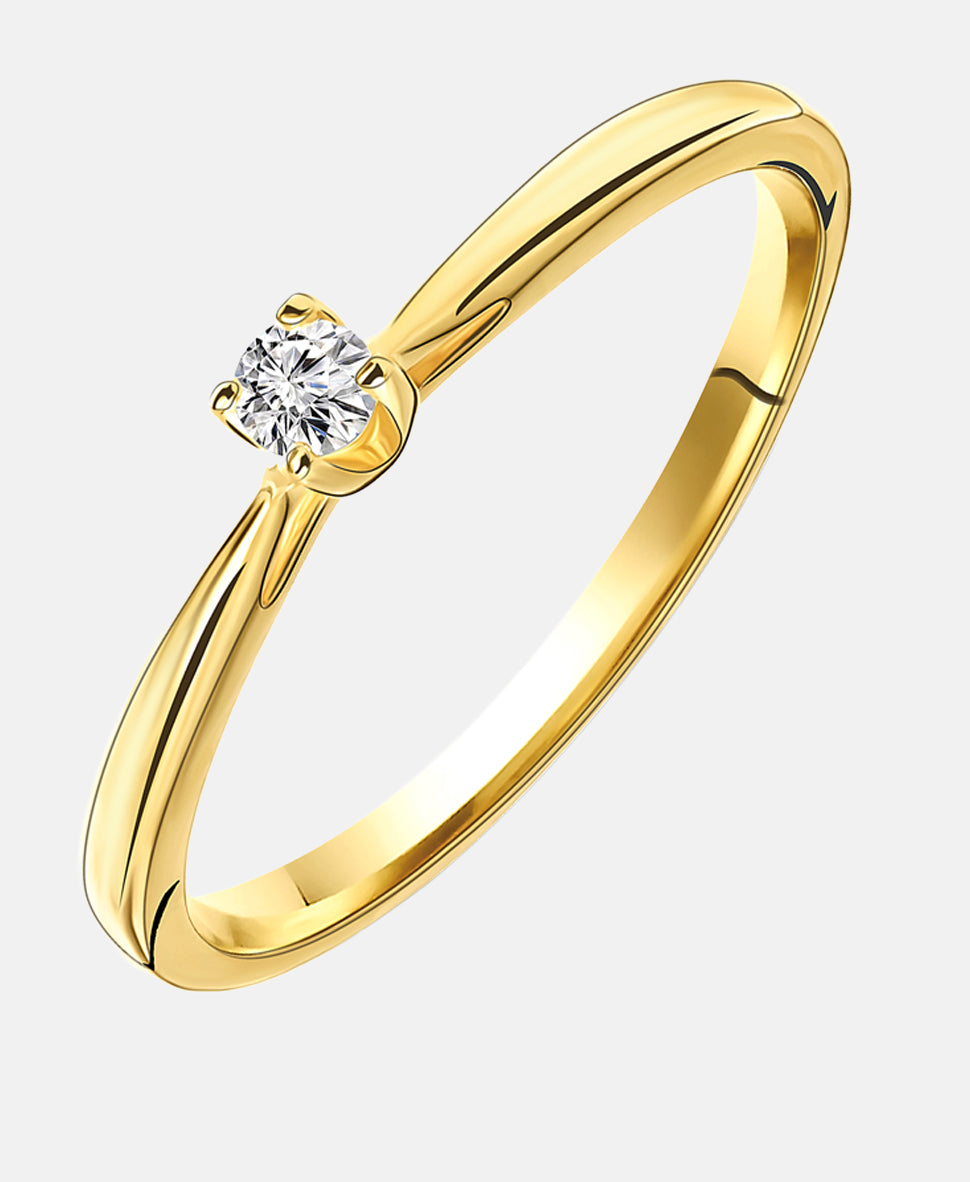 DIAMANT LETERNEL Ring Gold