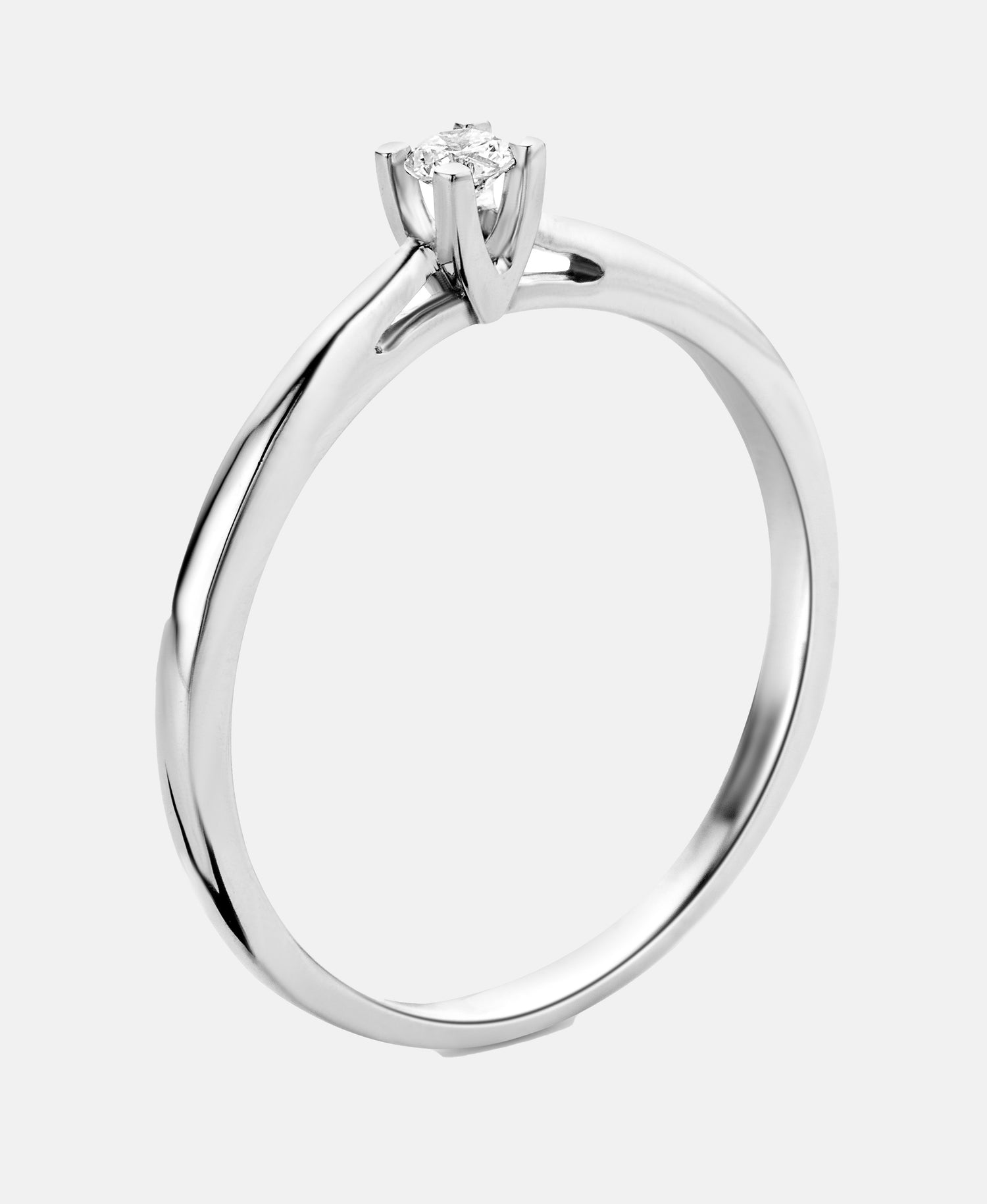 DIAMANT LETERNEL Ring Silver