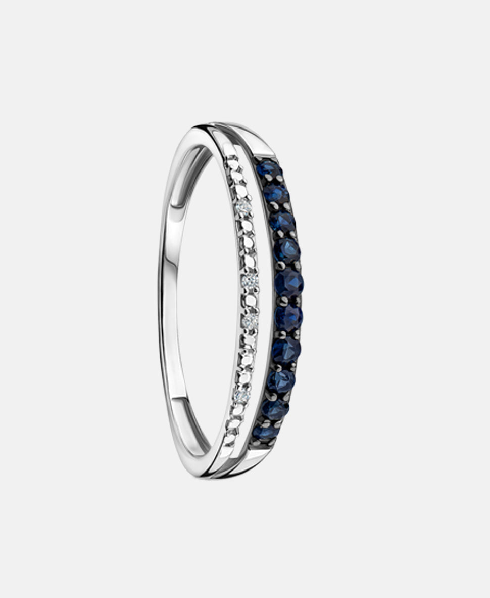 DIAMANT LETERNEL Ring Silver