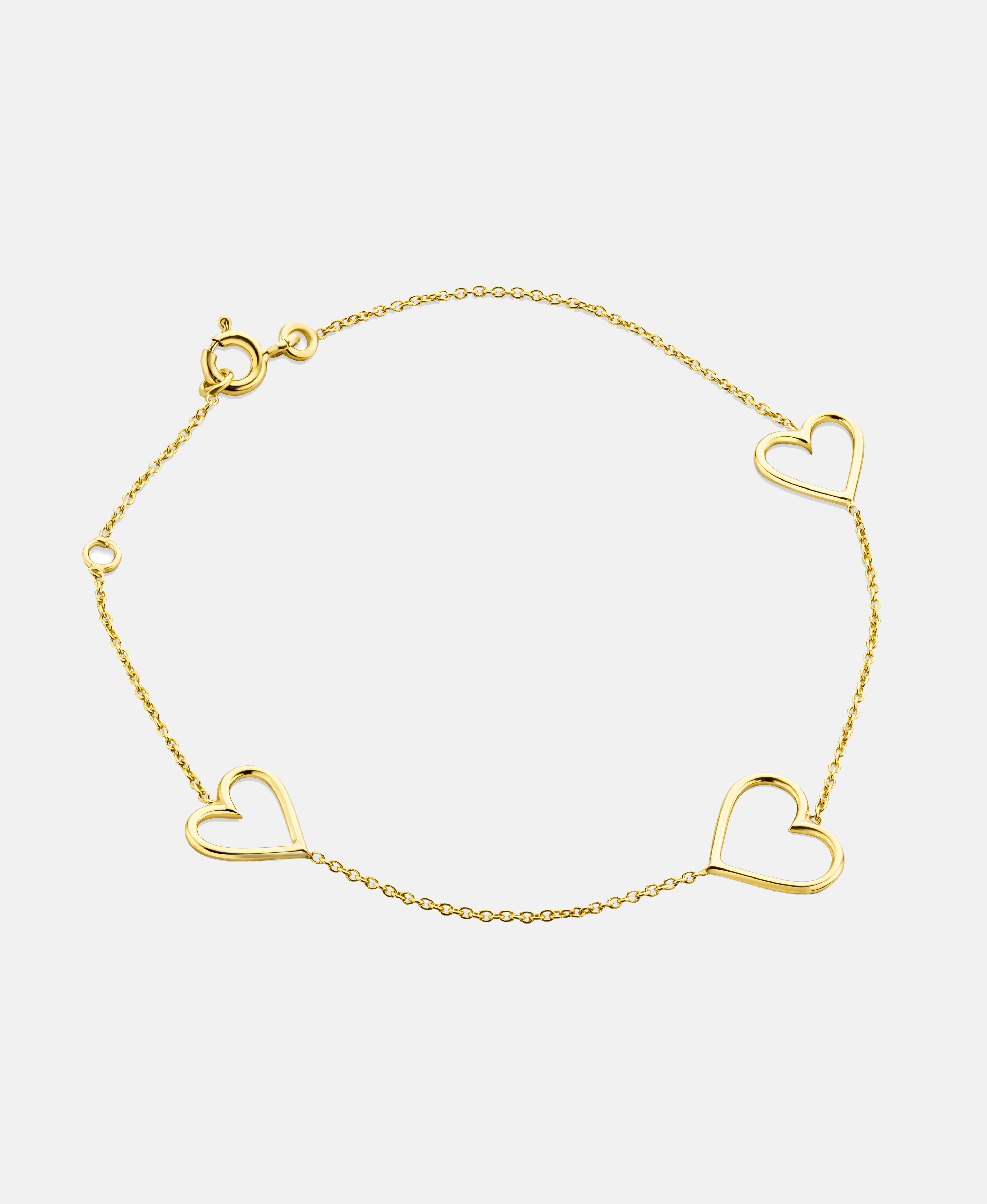 Armband aus 375 Gelbgold