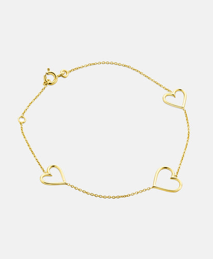 Armband aus 375 Gelbgold