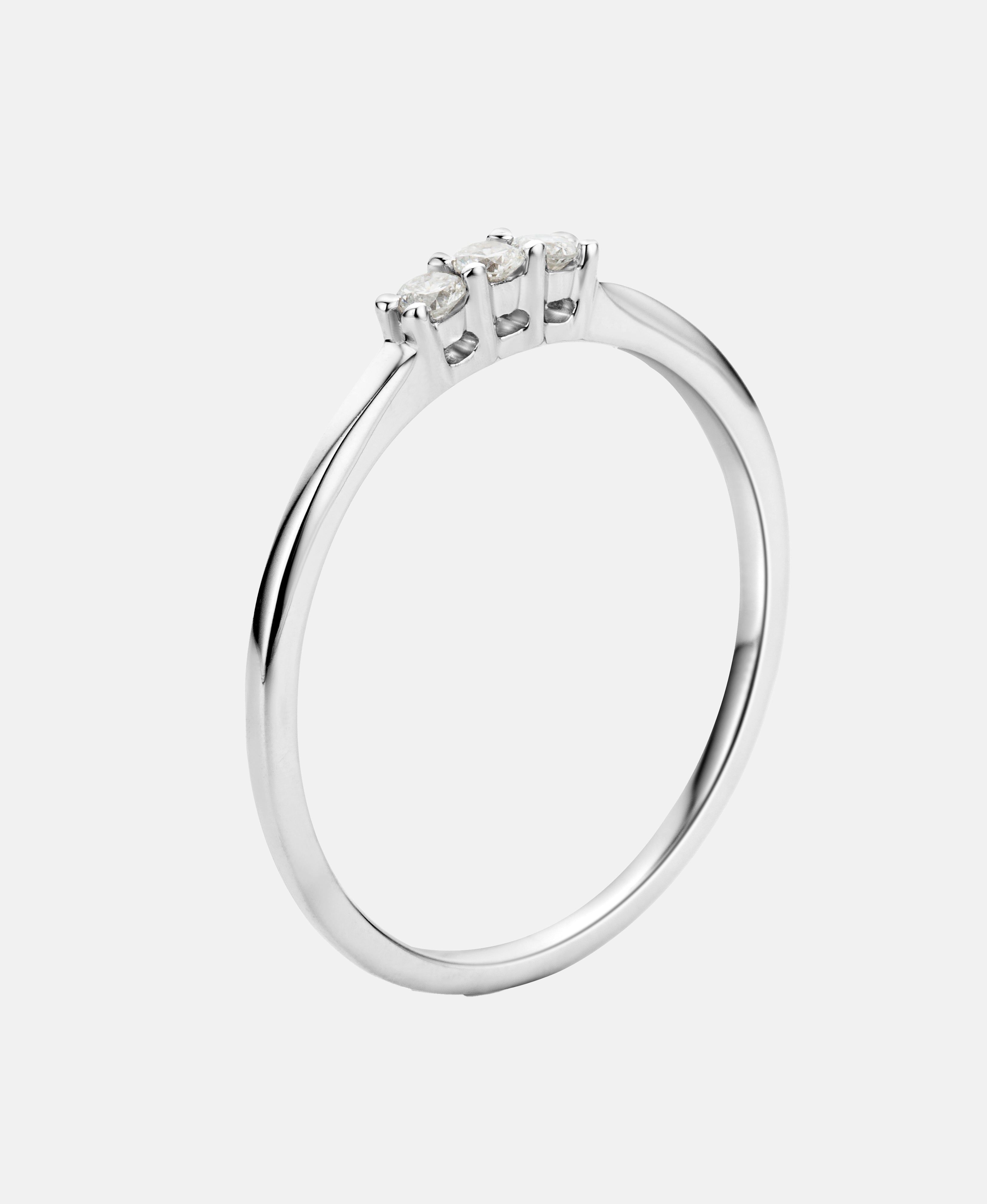 DIAMANT LETERNEL Ring Silver