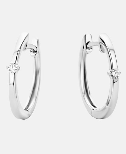 DIAMANT LETERNEL Earrings Silver