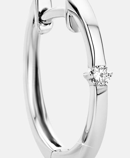 DIAMANT LETERNEL Earrings Silver