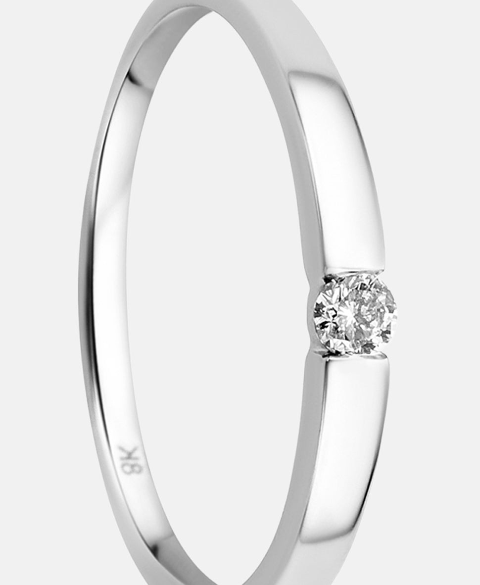 DIAMANT LETERNEL Ring Silver