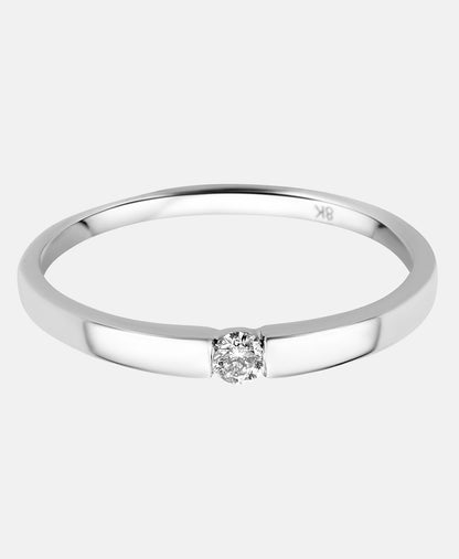 DIAMANT LETERNEL Ring Silver