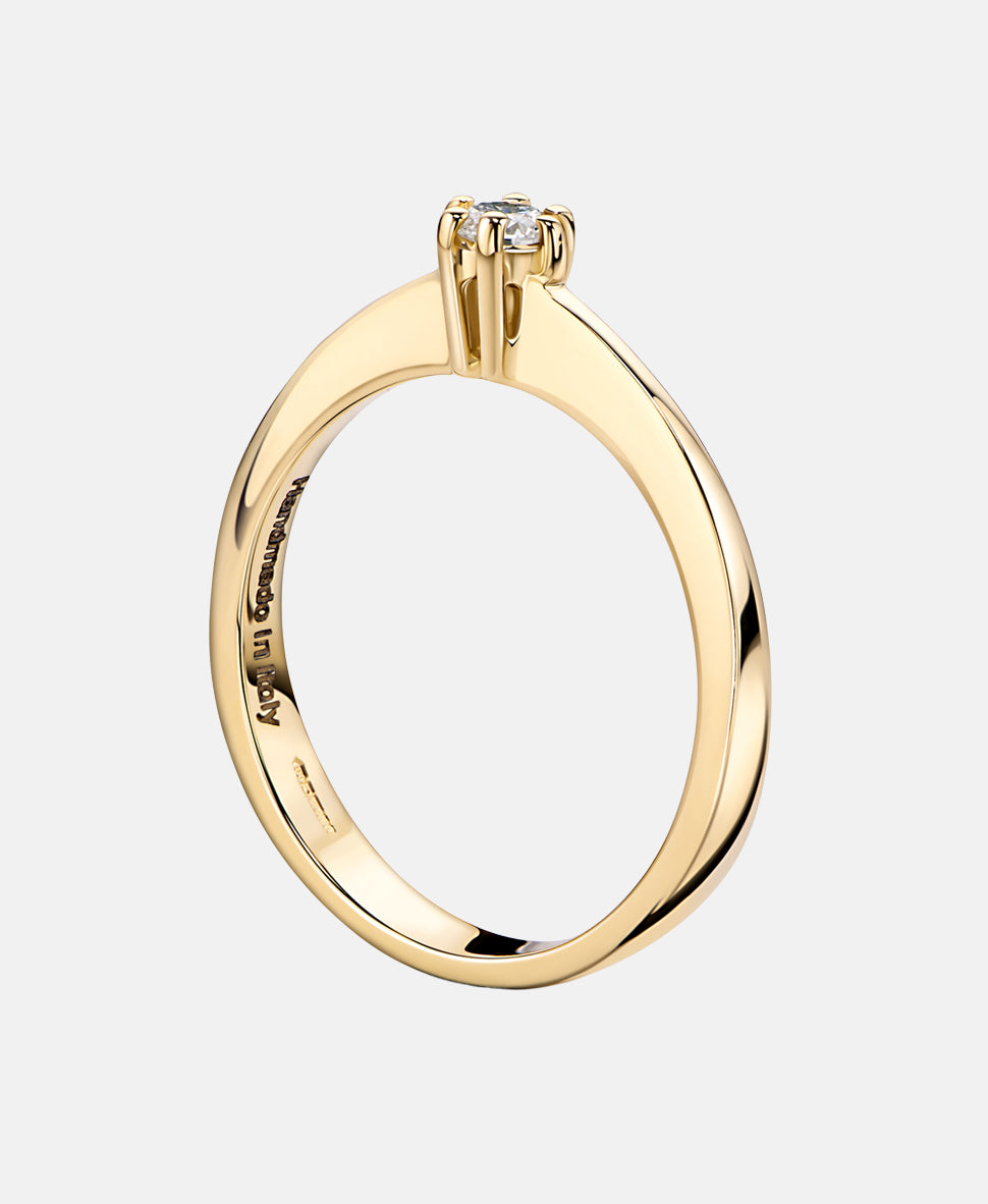 DIAMANT LETERNEL Ring Gold