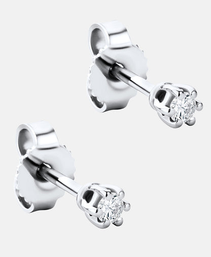DIAMANT LETERNEL Earrings Silver