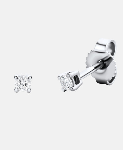 DIAMANT LETERNEL Earrings Silver
