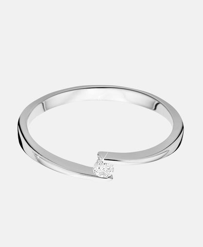 DIAMANT LETERNEL Ring Silver