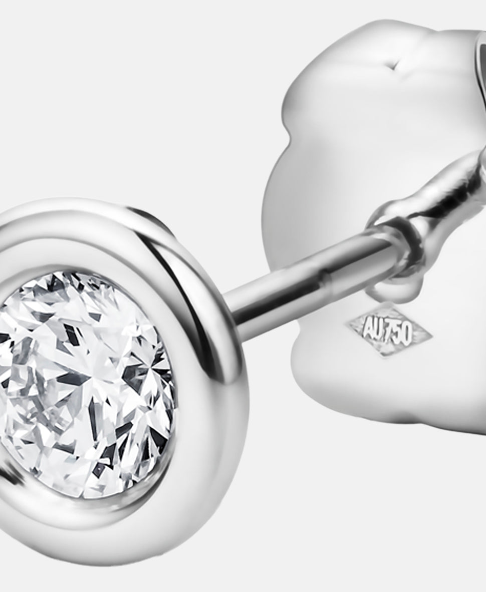 DIAMANT LETERNEL Earrings Silver