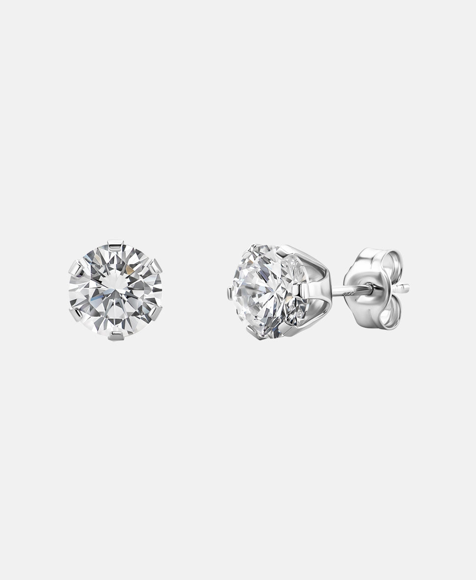 DIAMANT LETERNEL Earrings Silver