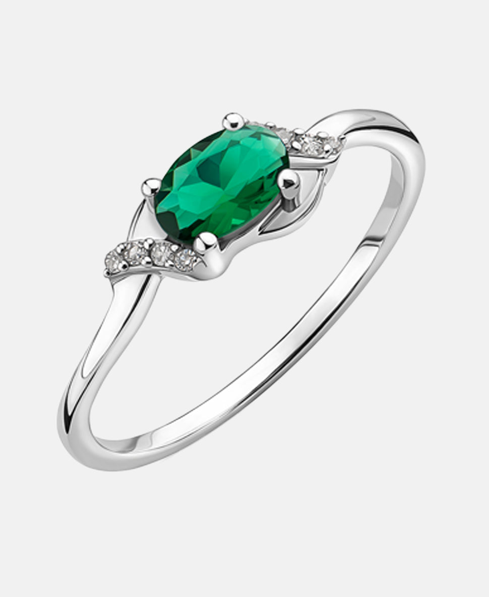 DIAMANT LETERNEL Ring Silver