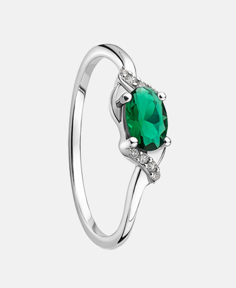 DIAMANT LETERNEL Ring Silver