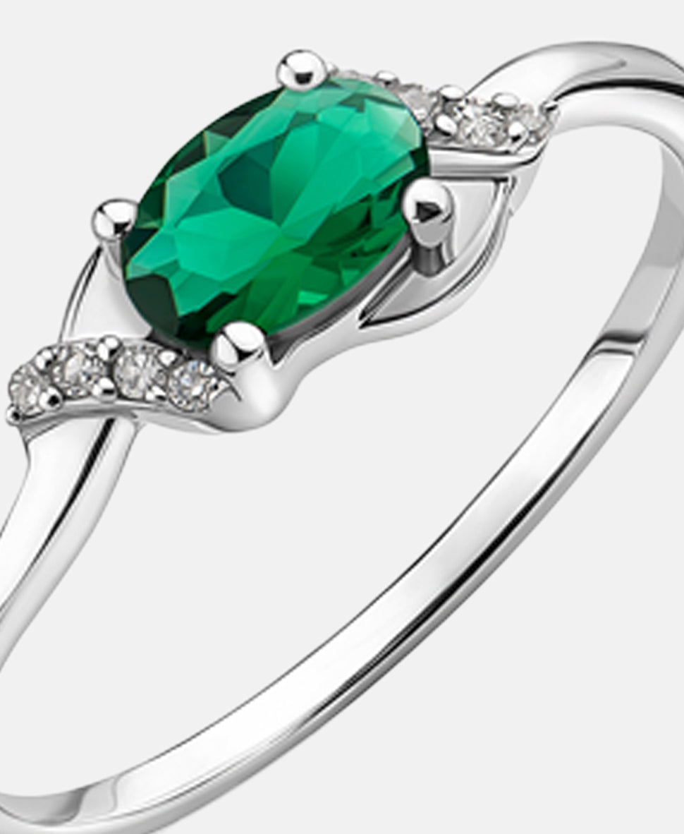 DIAMANT LETERNEL Ring Silver