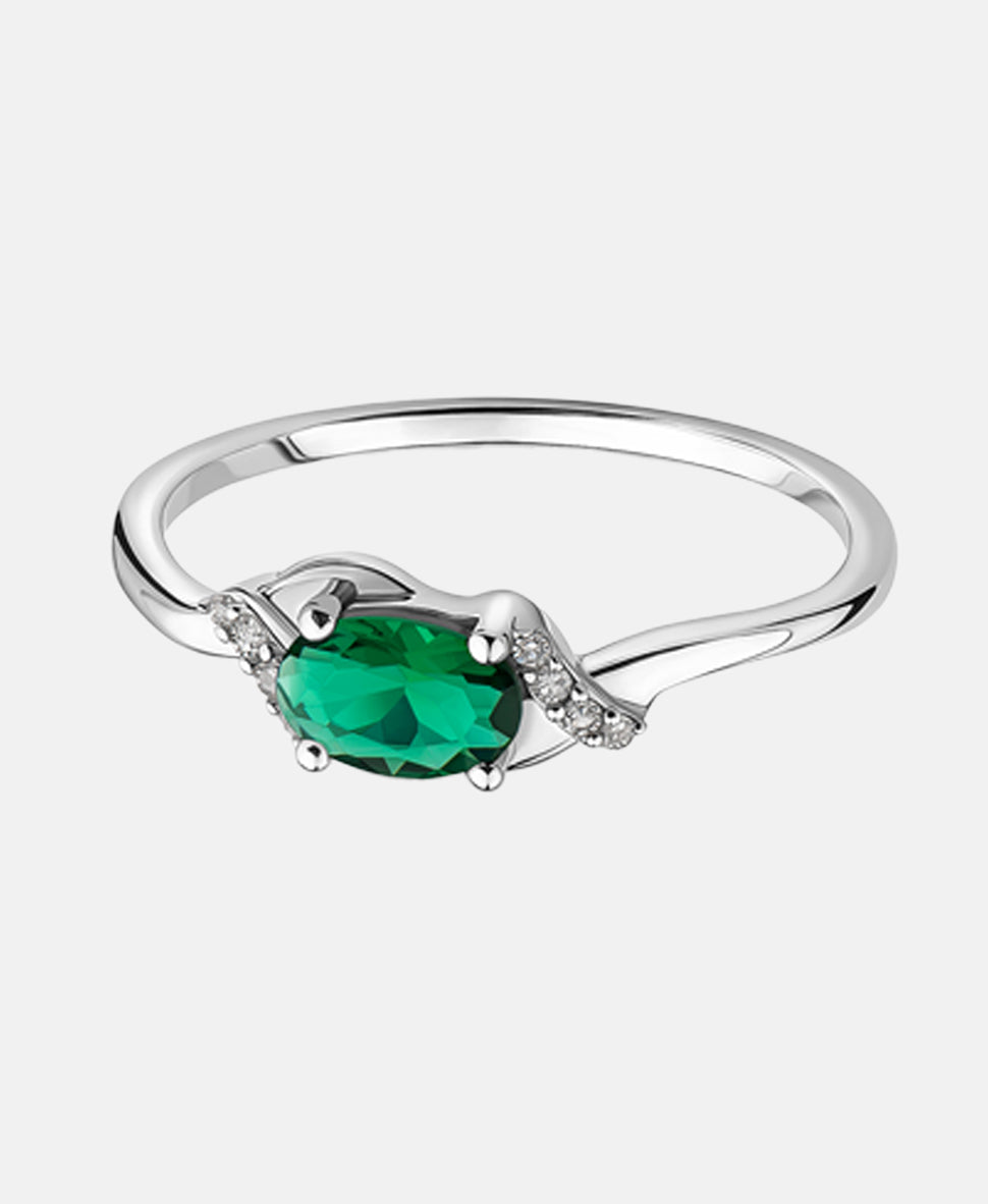 DIAMANT LETERNEL Ring Silver