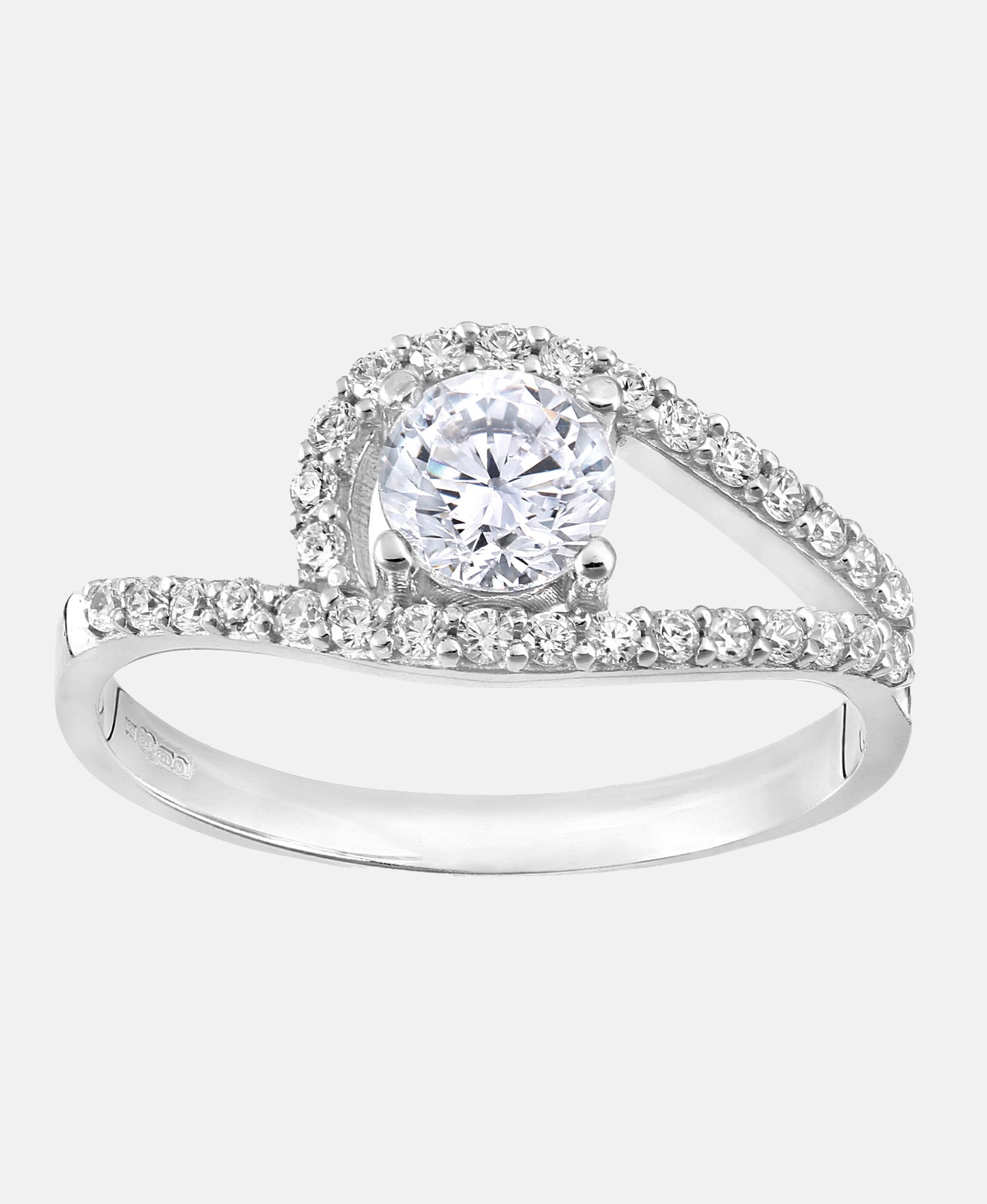 DIAMANT LETERNEL Ring Silver