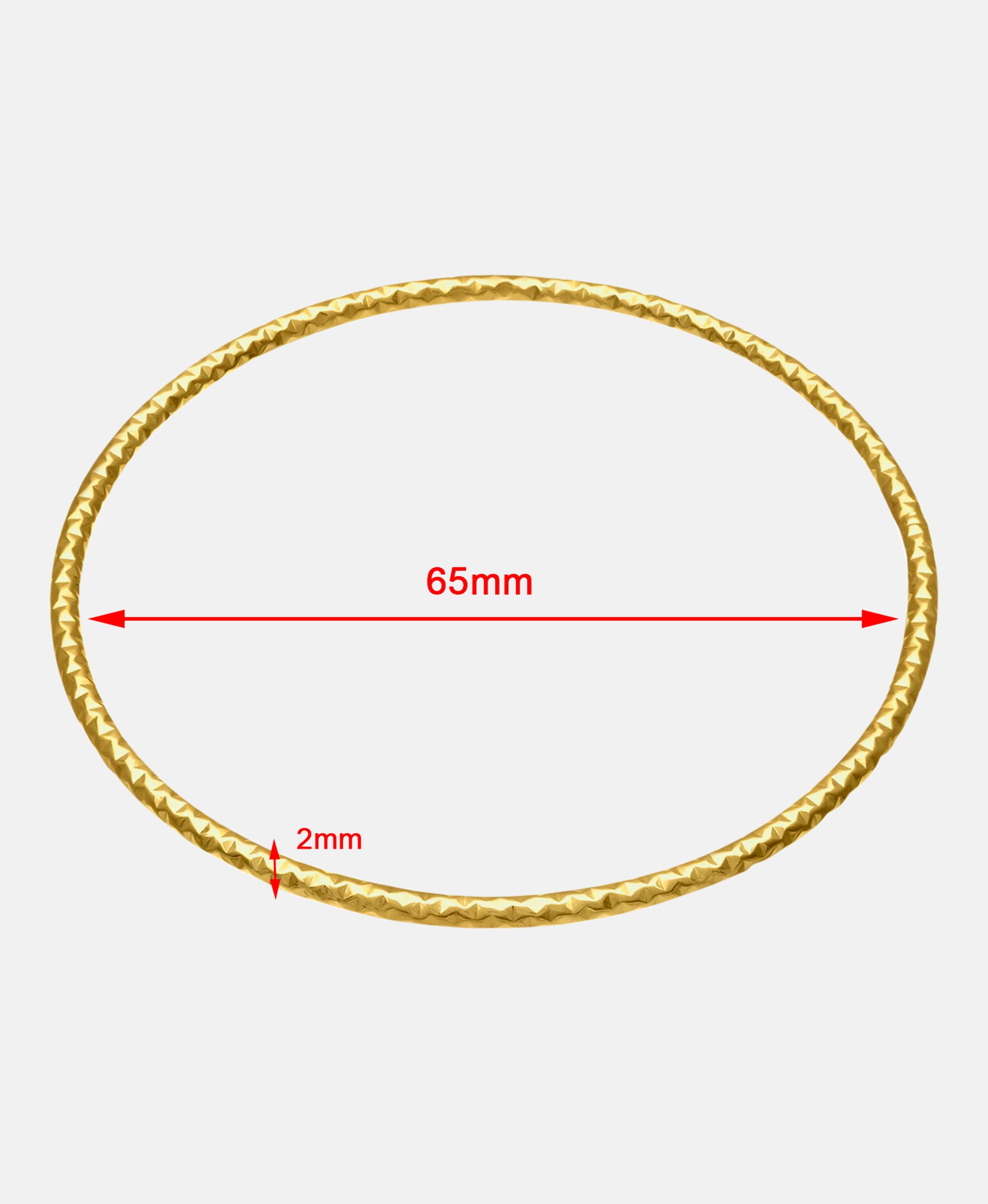 Armreif aus 375 Weißgold