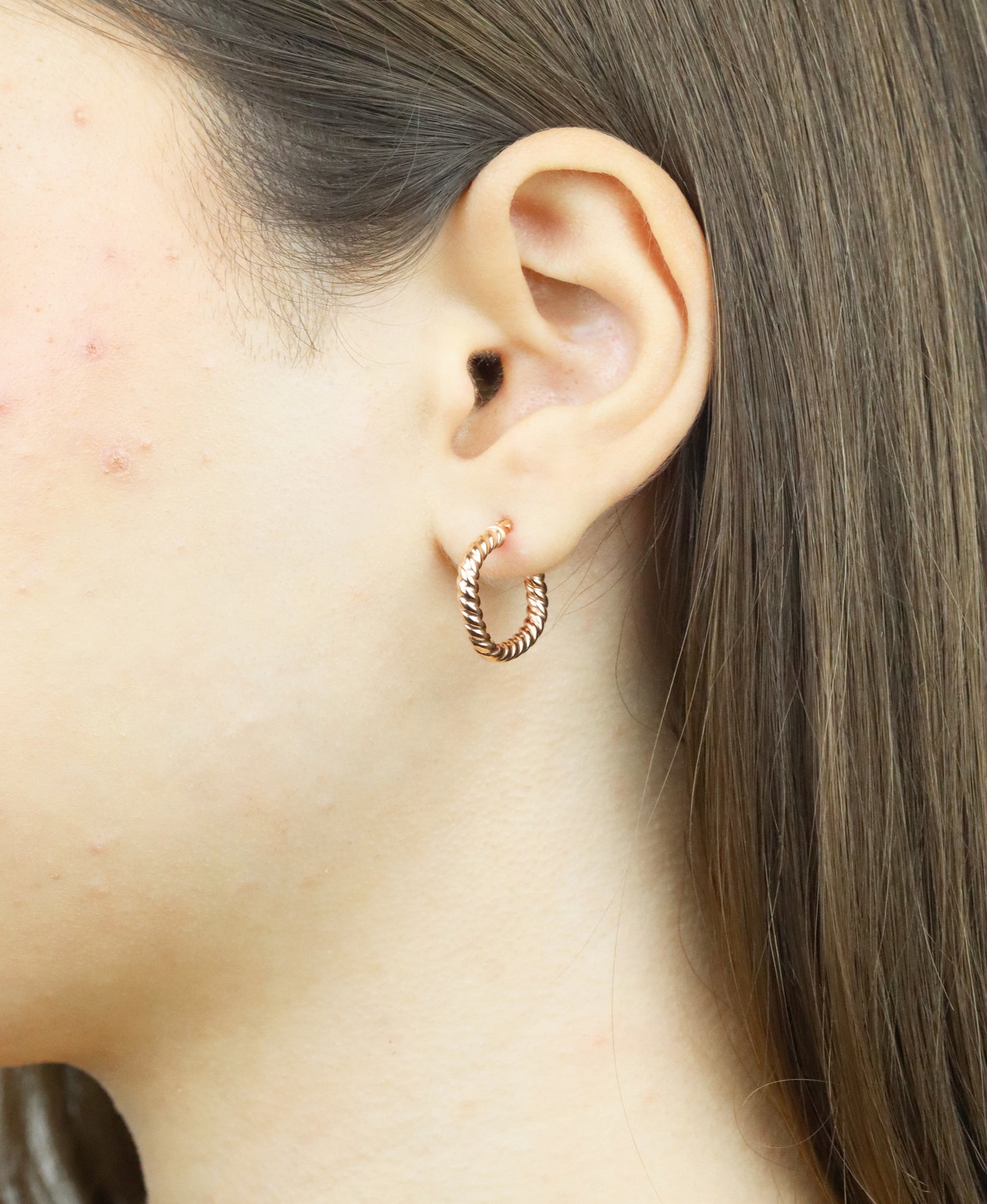 DIAMANT LETERNEL Earrings Rose gold