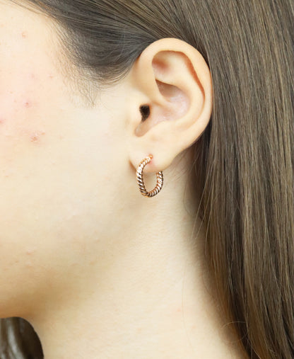 DIAMANT LETERNEL Earrings Rose gold