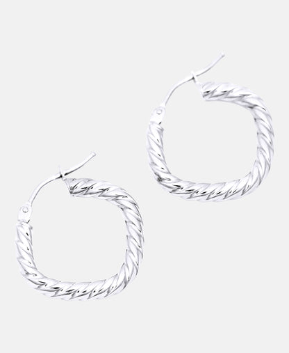 DIAMANT LETERNEL Earrings Silver