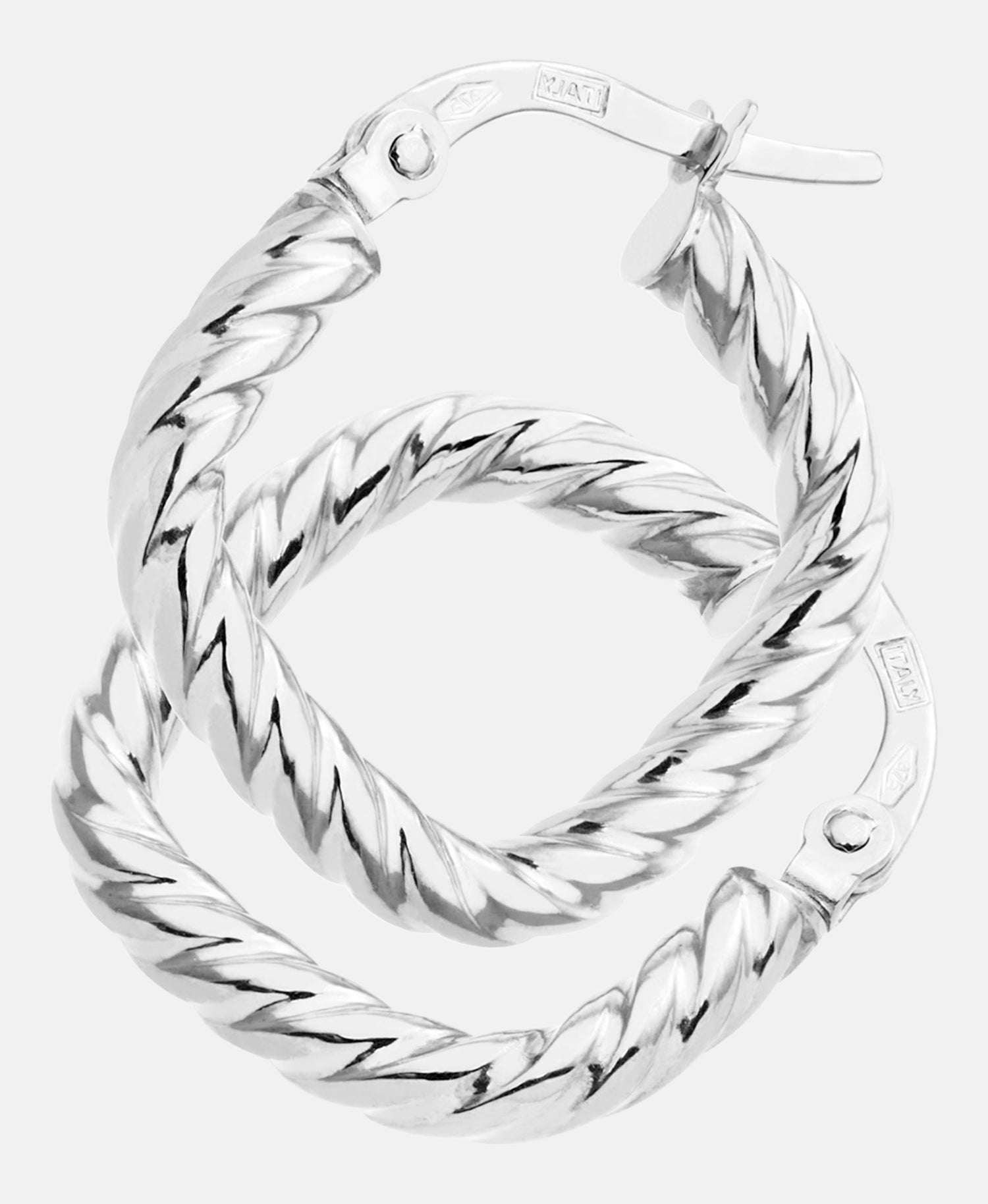 DIAMANT LETERNEL Earrings Silver