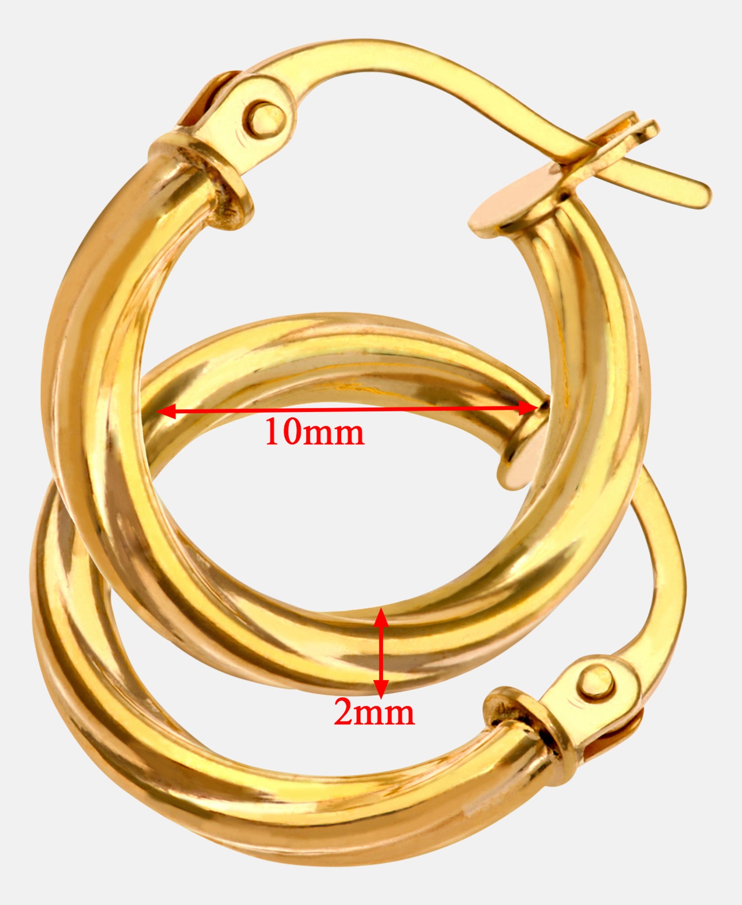 DIAMANT LETERNEL Earrings Gold