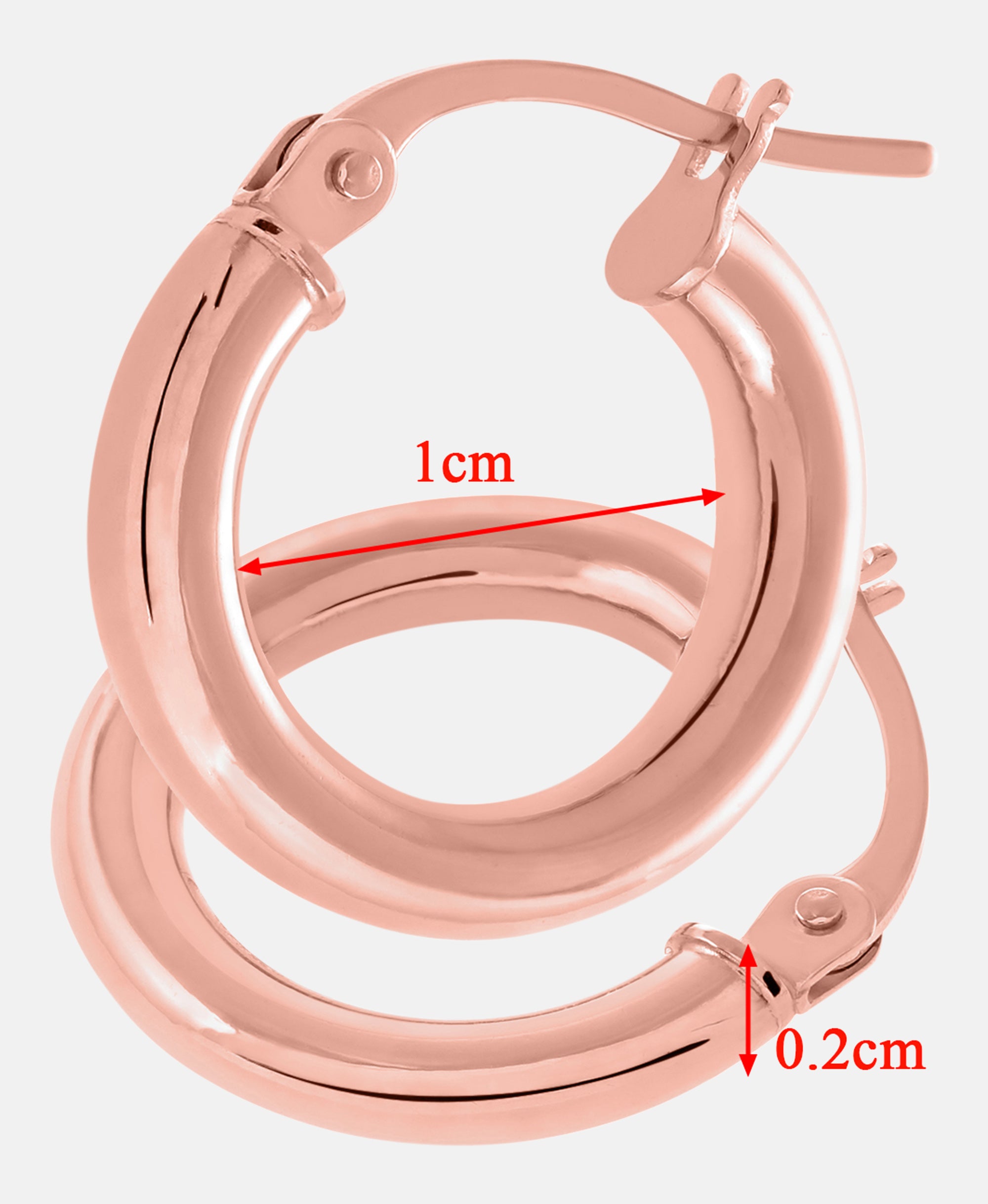 DIAMANT LETERNEL Earrings Rose gold