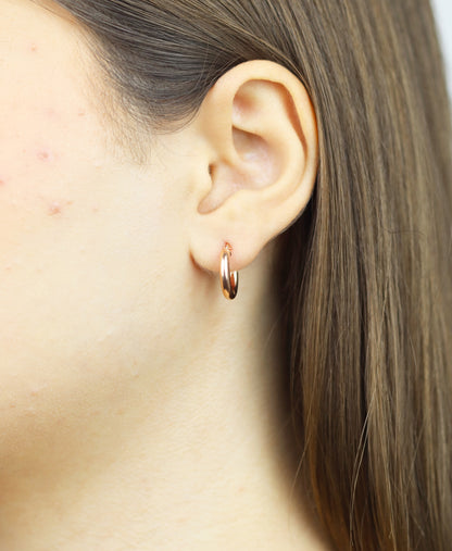 DIAMANT LETERNEL Earrings Rose gold