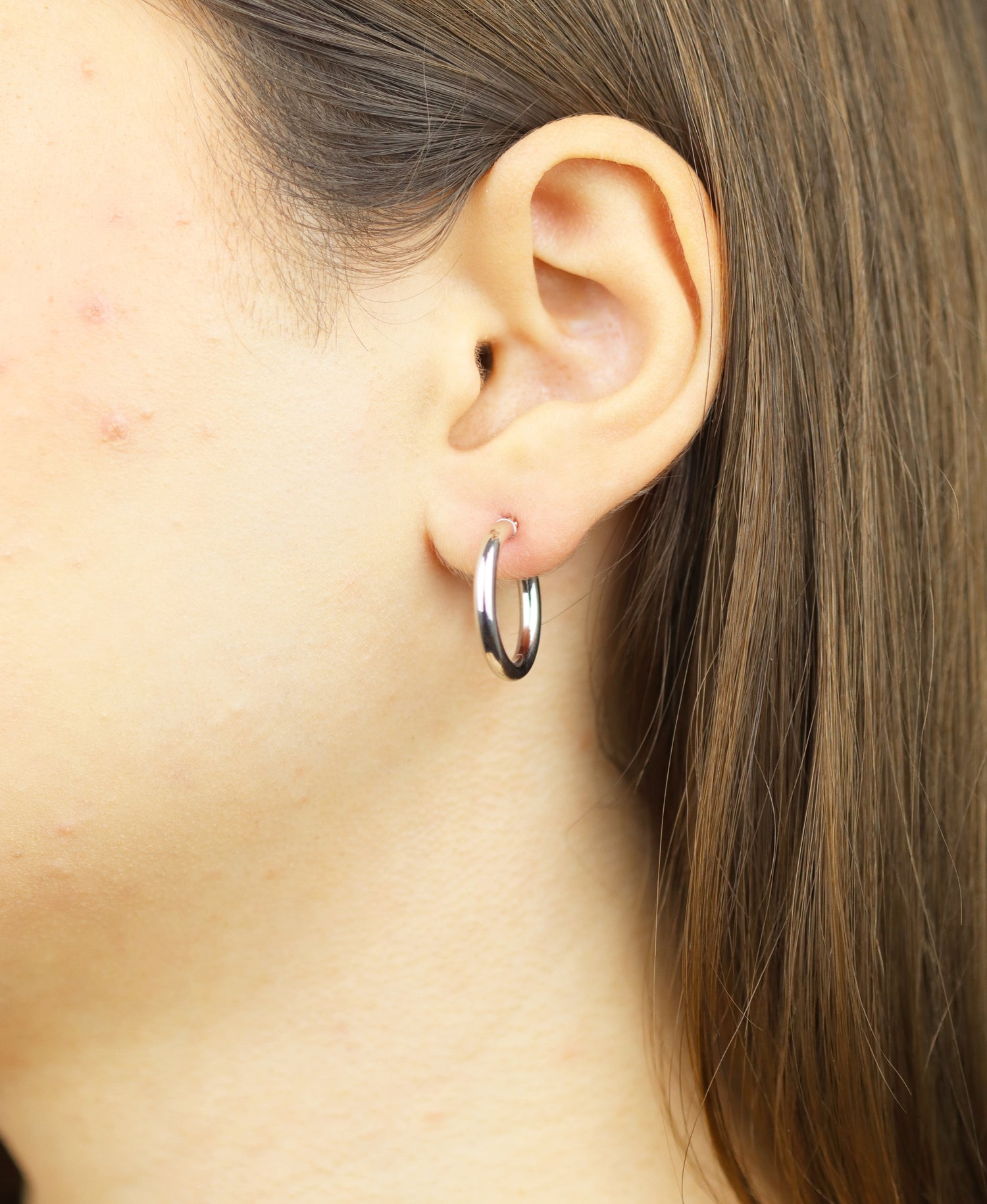 DIAMANT LETERNEL Earrings Silver
