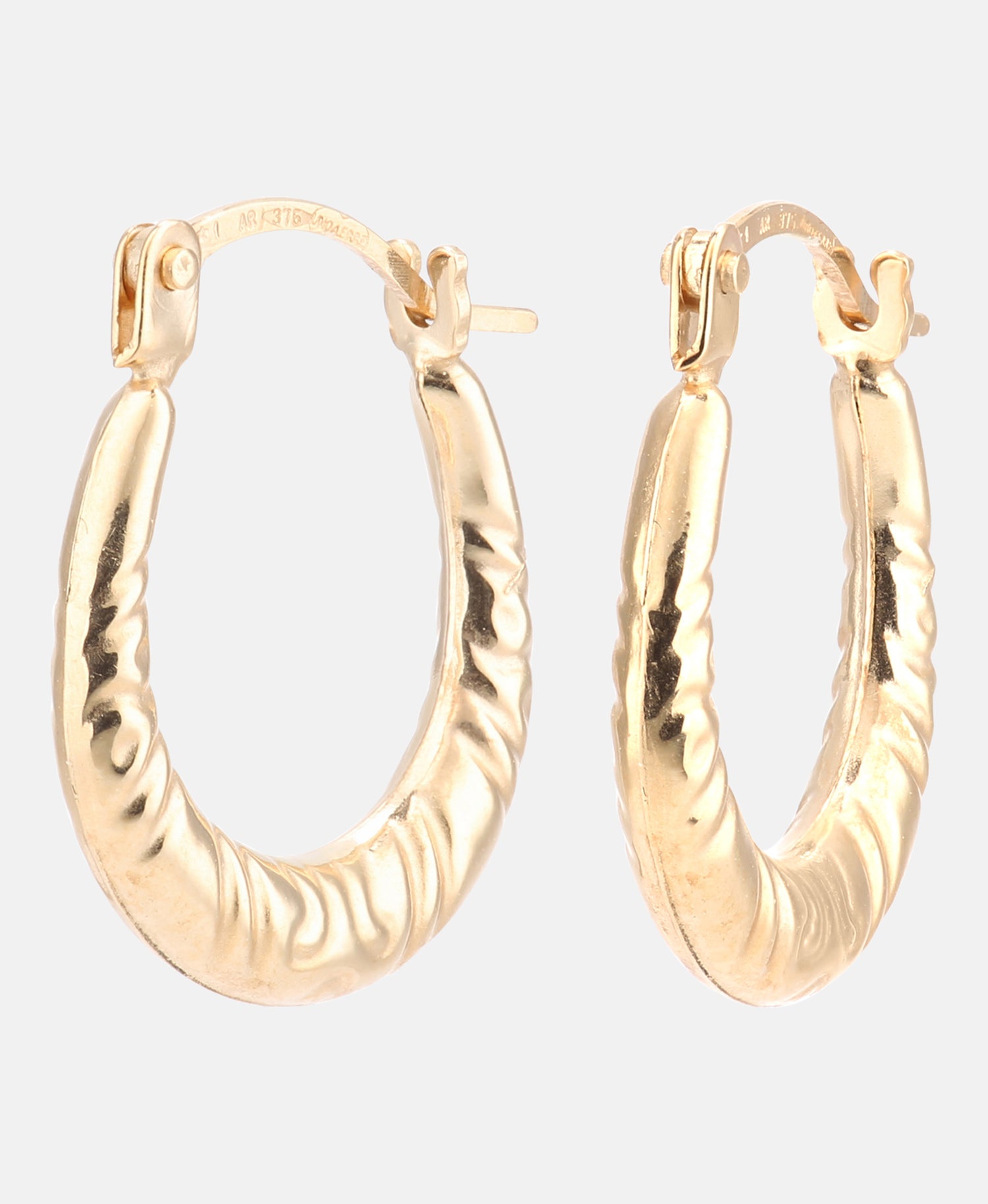 Creolen aus 375 Gelbgold