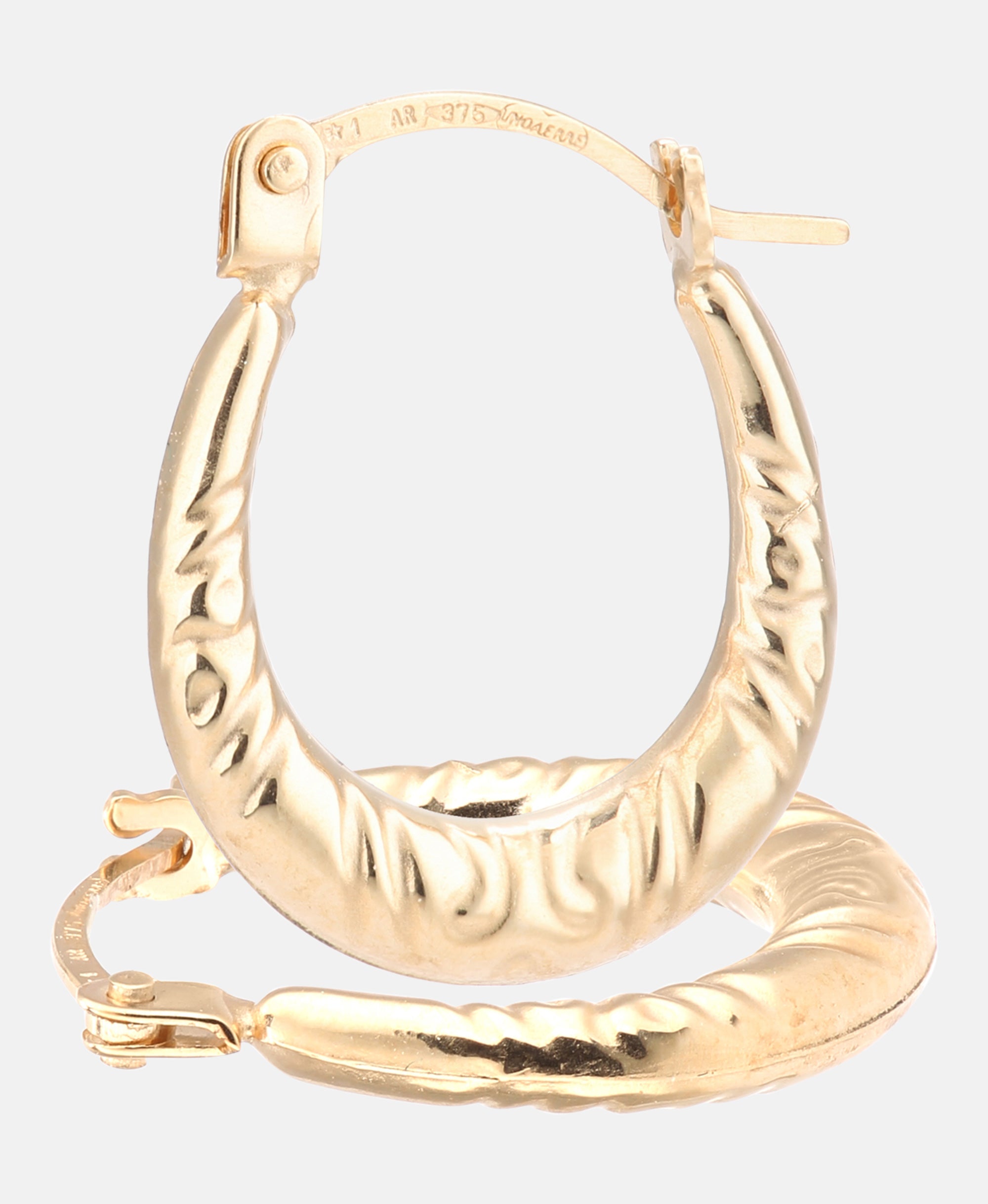 Creolen aus 375 Gelbgold