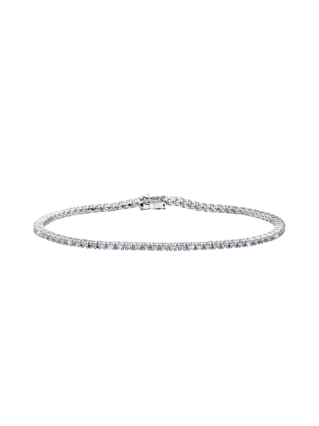 Armband aus 750 Weißgold mit 1 Karat Diamant
