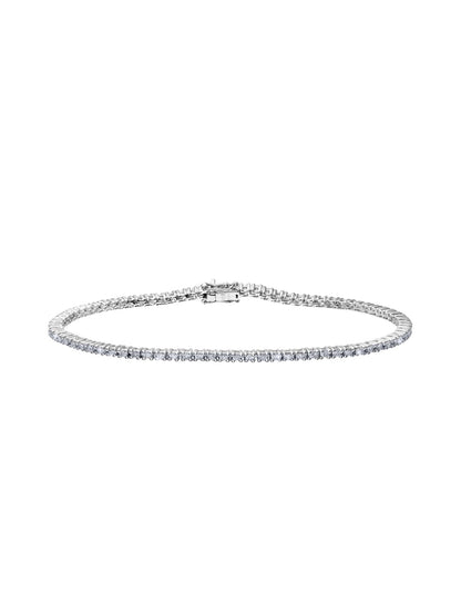 Armband aus 750 Weißgold mit 1 Karat Diamant