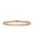 Armband aus 375 Gelbgold mit Diamant