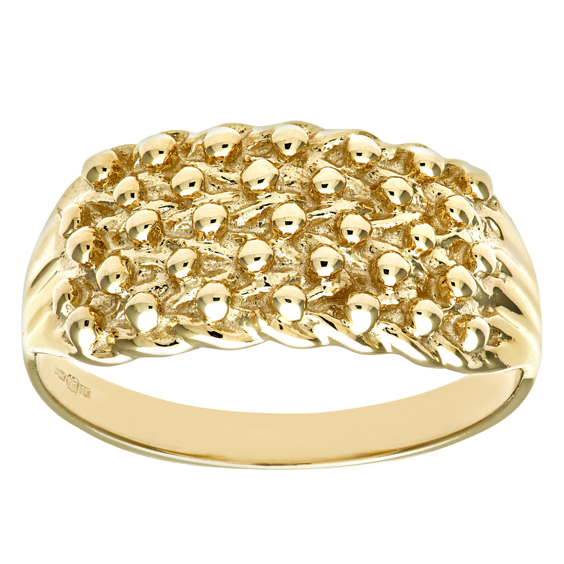 9ct Yellow Gold Ladies Keeper Ring