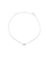 Armband aus 375 Weißgold mit Diamant